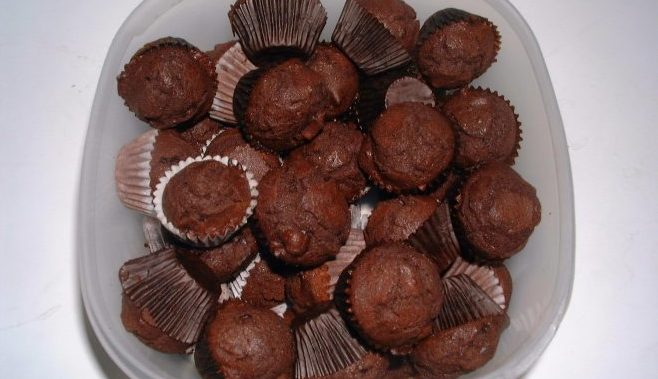 Шоколадные кексы